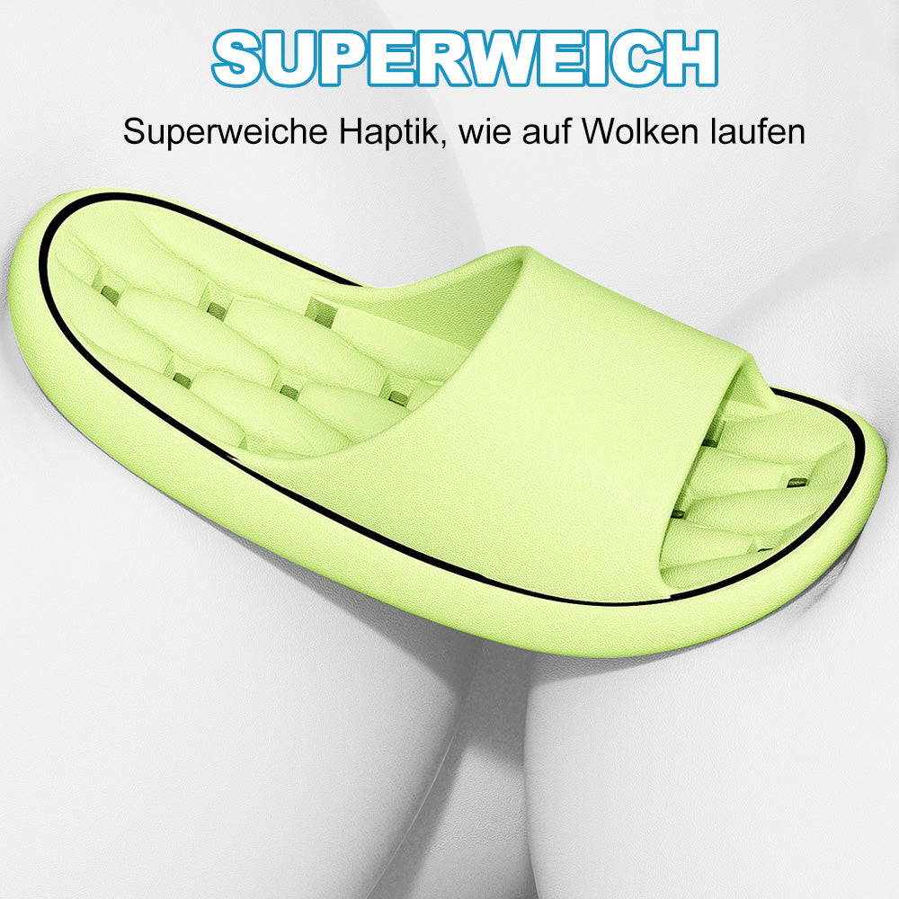 Unisex komfortsko: Ultrabløde Sky hjemmesko. Ergonomisk design og skridsikker sål til hjemmebrug.