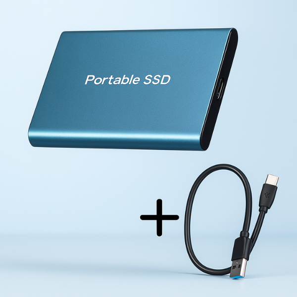 UltraVault ekstern SSD for lynhurtig dataoverførsel og sikker professionel lagring.