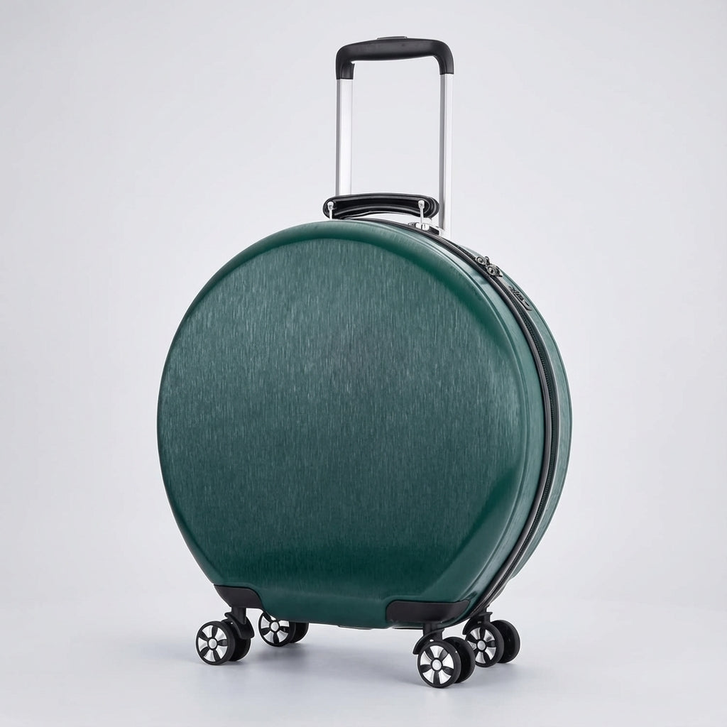Håndbagage kuffert med hård skal fra CarryLite. Kompakt letvægtskuffert med 4 spinnerhjul til nem transport.