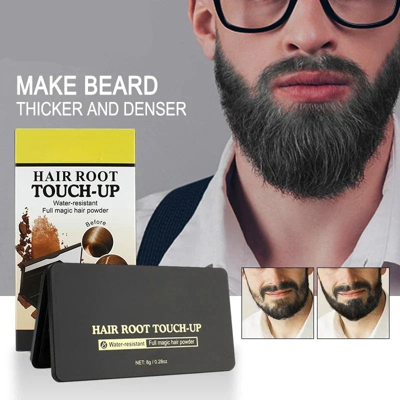 Brun hårpudder til mørkt hår. Skjul tyndt hår & skab volumen med et naturligt finish. Let at style.