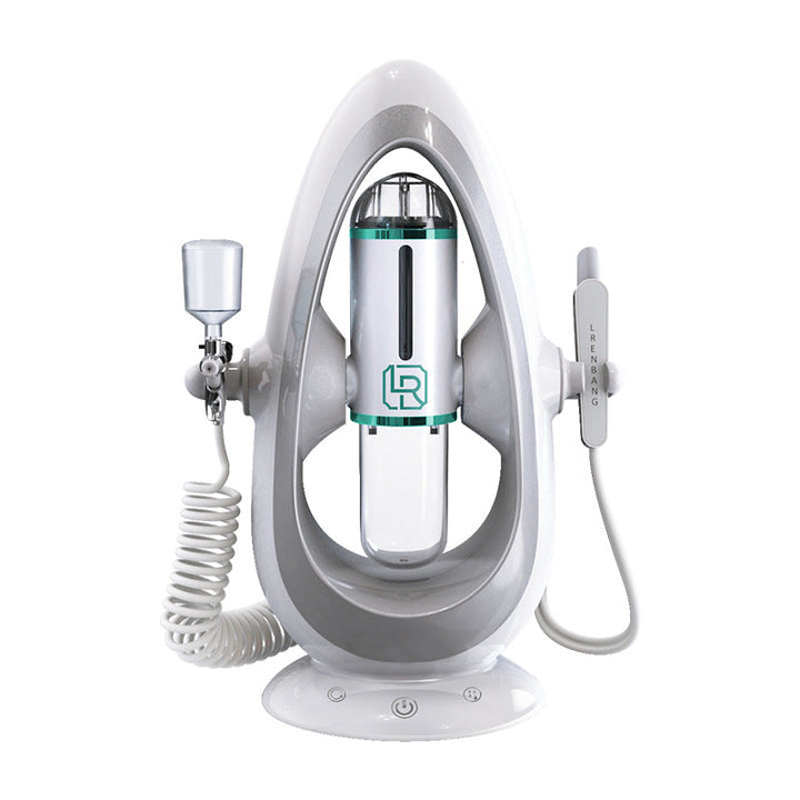 Unisex Hydrodermabrasion ansigtsrenser til dybderens og skånsom porerens med iltbehandling.