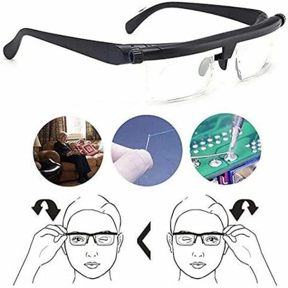 Unisex justerbare læsebriller til skarpt syn. Letvægts og holdbar optik for optimal øjenpleje.
