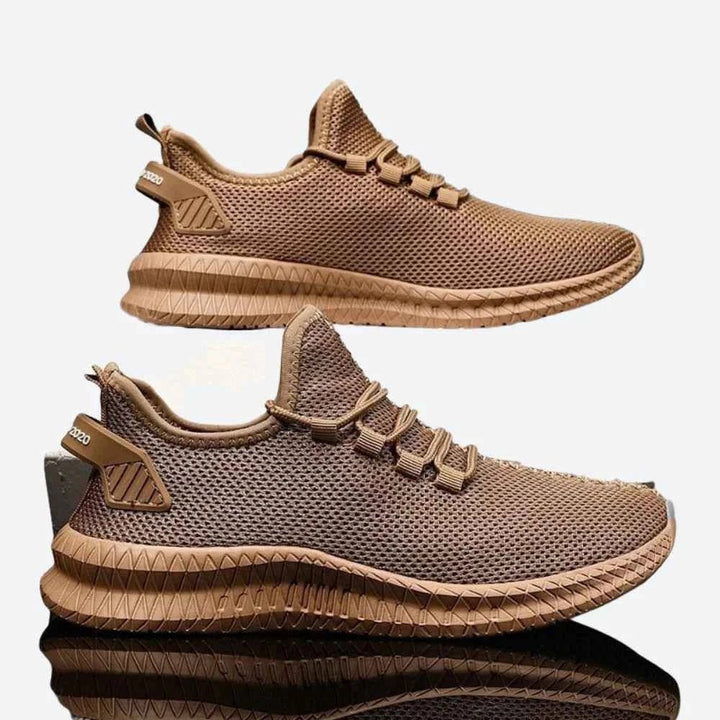 Letvægts chunky snøresneakers til unisex med åndbart mesh og kraftig sål for optimal komfort til fritid.
