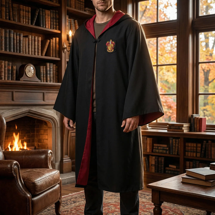 Unisex magisk skolekostume sæt. Ideel til halloween, temafest eller rollespil.