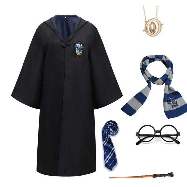 Skole-tema kostume med magisk touch. Unisex udklædning til alle anledninger.