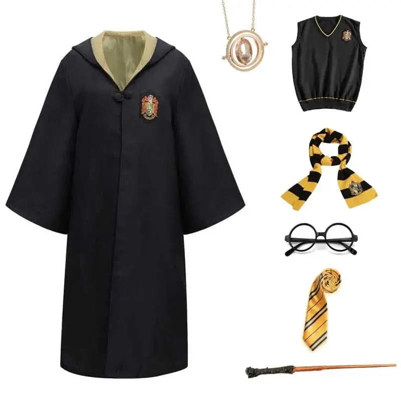 Fantasifuldt skolekostume. Ideelt til udklædning og rollespil. Unisex design.