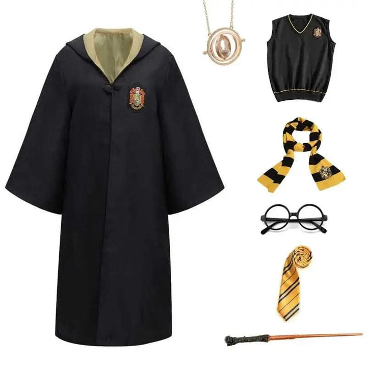 Fantasifuldt skolekostume. Ideelt til udklædning og rollespil. Unisex design.