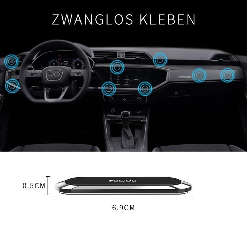 Nem installation af magnetisk mobilholder til bil. Handsfree oplevelse i hverdagen og under kørsel.