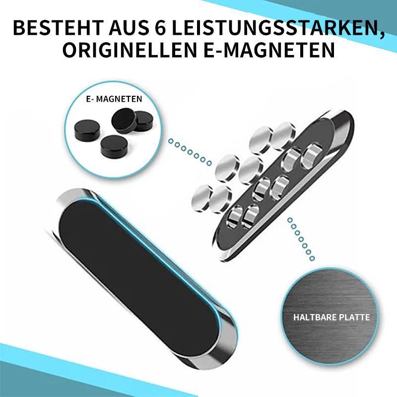 Praktisk magnetisk smartphoneholder til bilen. Ideel mobil tilbehør til sikker kørsel og brug.