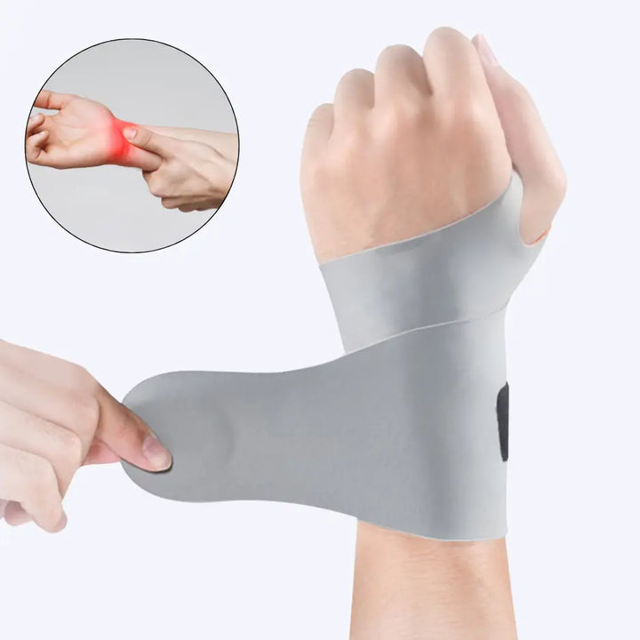 Sportsstøtte til håndleddet i unisex design. Beskytter og stabiliserer under træning, forebygger skader.