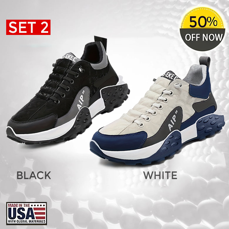 Ergonomisk designede unisex ortopædiske sneakers for optimal fodstøtte og komfort.