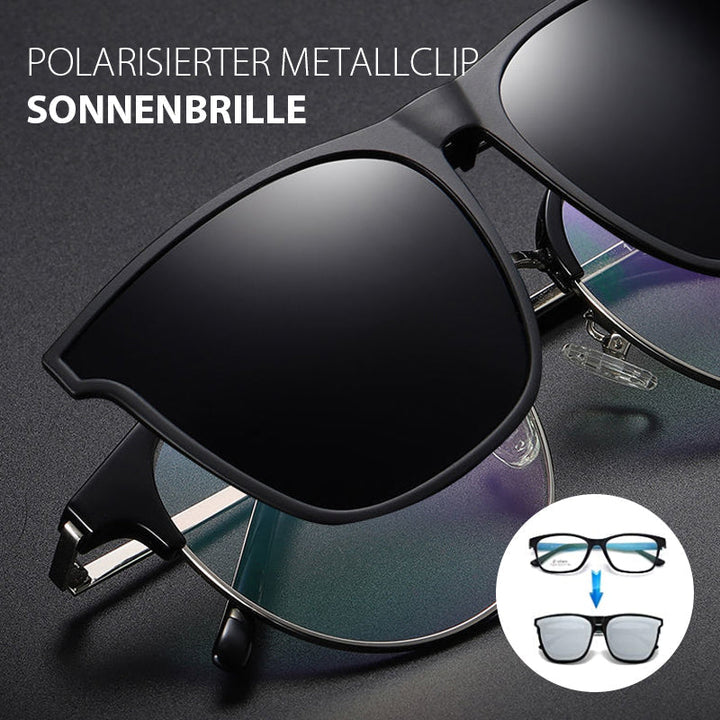 Polariserede solbrilleclips med effektiv UV-beskyttelse. Ideel til kørsel og alle udendørs aktiviteter.