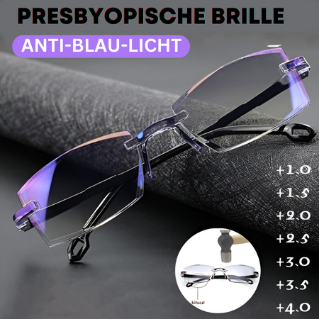 Effektiv synshjælp: Progressive unisex læsebriller. Multifokale linser for krystalklart syn.