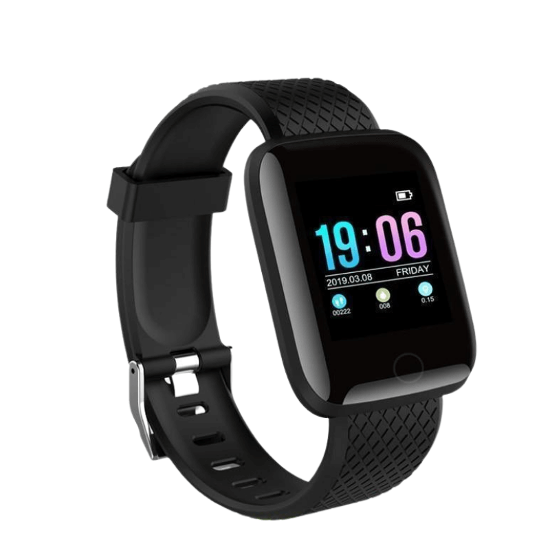 Unisex smart fitness tracker-ur med avanceret sundhedsovervågning i moderne design.
