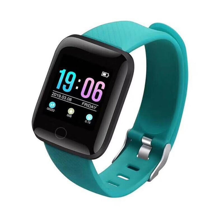 Moderne unisex fitness tracker, designet til at passe både mænd og kvinder med stil.