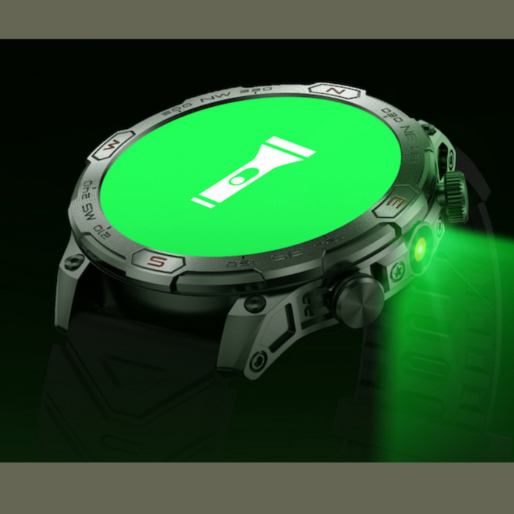 Unisex fitness smartwatch sporer skridt, kalorieforbrug og søvnkvalitet. Optimer din træning og nå dine sundhedsmål.
