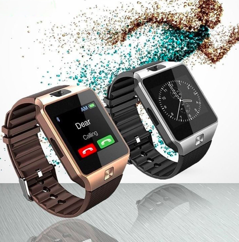 Smartwatch med aktivitetsmåler og pulsmåler til fitness. Spor skridt og kalorier. Bluetooth ur.