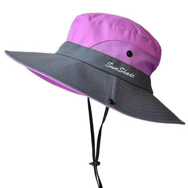 Moderigtig unisex solhat; et essentielt tilbehør til modebevidste udendørsentusiaster.