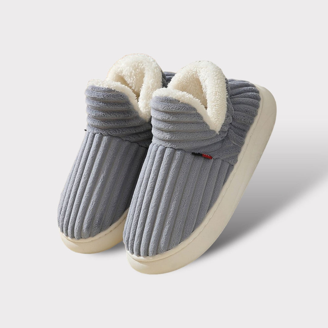 Støttende terapeutiske hjemmesko. Unisex design for komfortabel smertelindring og varme.