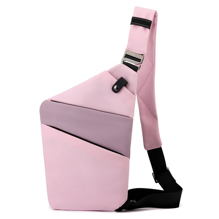 Unisex taske med justerbar rem, tyverisikker, for optimal komfort hele dagen.