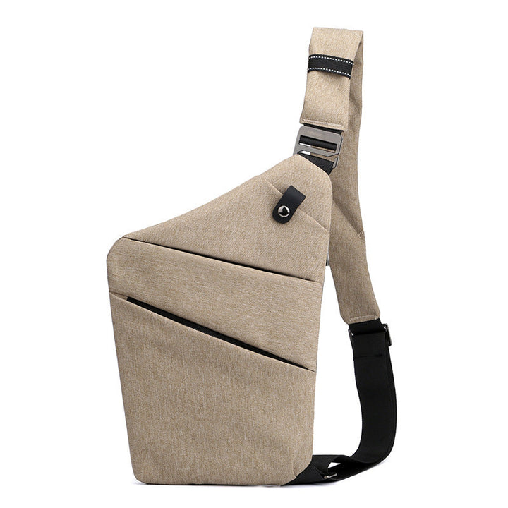 Letvægts unisex crossbody taske med tyverisikring for en ubesværet hverdag.