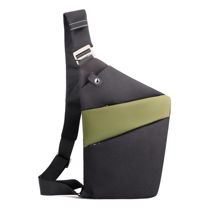 Crossbody taske med mange funktioner, unisex, forbedrer sikkerheden på rejsen.
