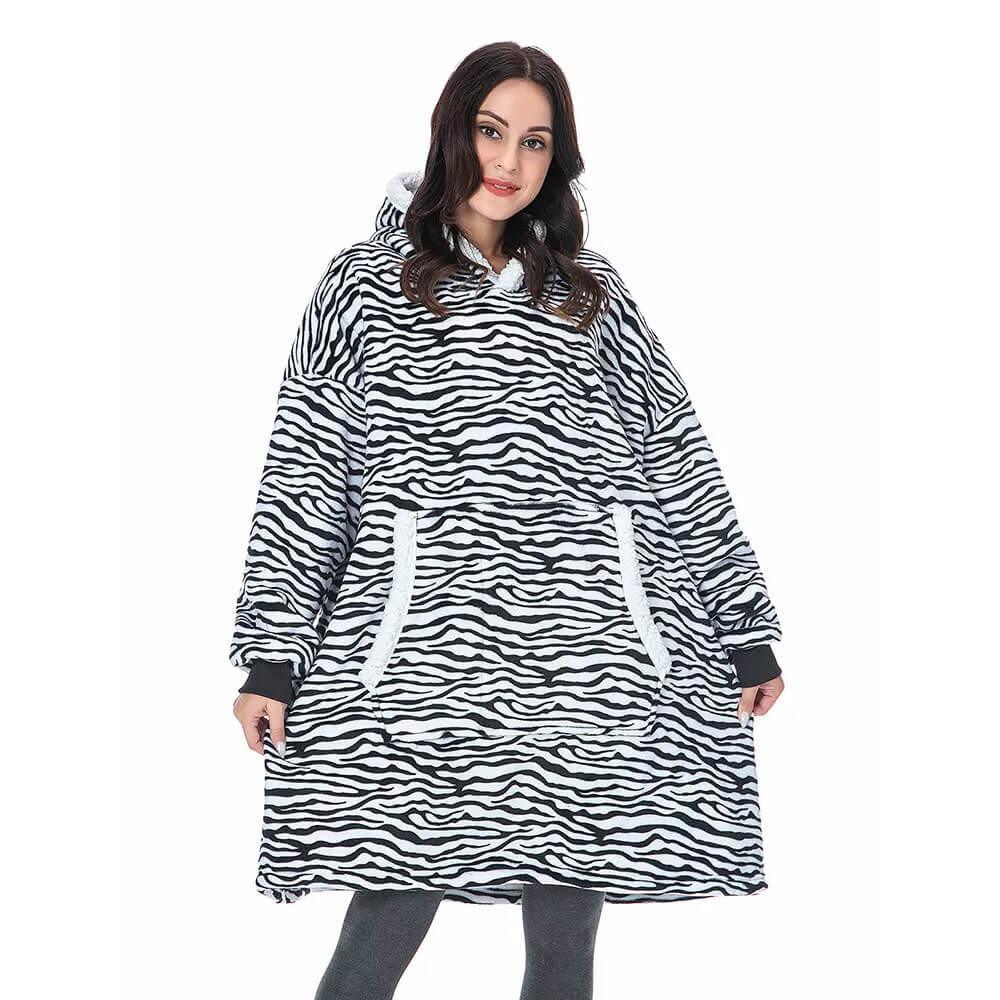 Perfekt til afslapning: En blød & varm unisex hoodie dækken til hyggestunder. Oversized komfort.