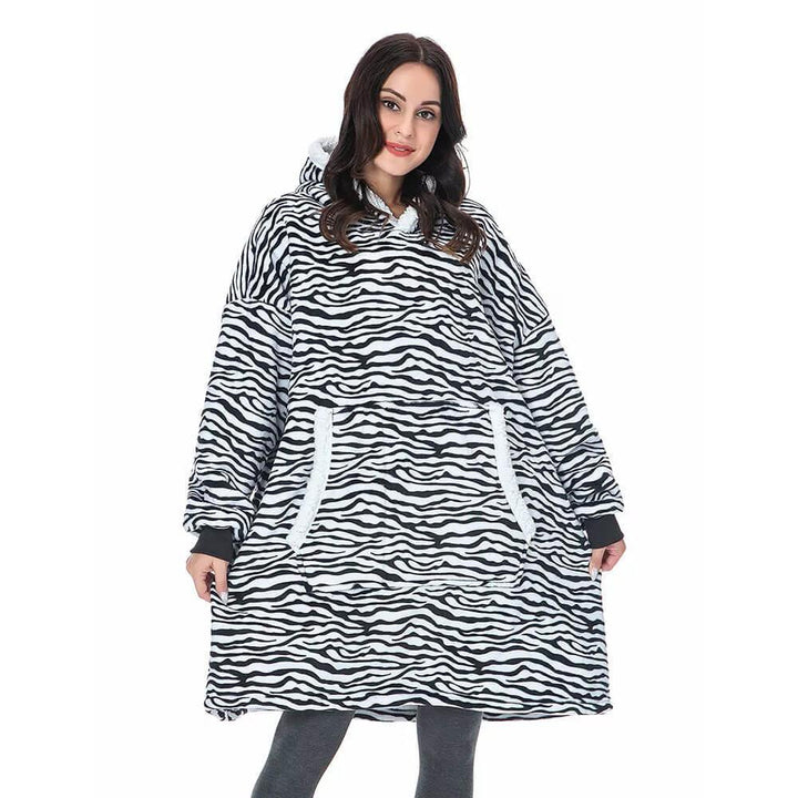 Perfekt til afslapning: En blød & varm unisex hoodie dækken til hyggestunder. Oversized komfort.