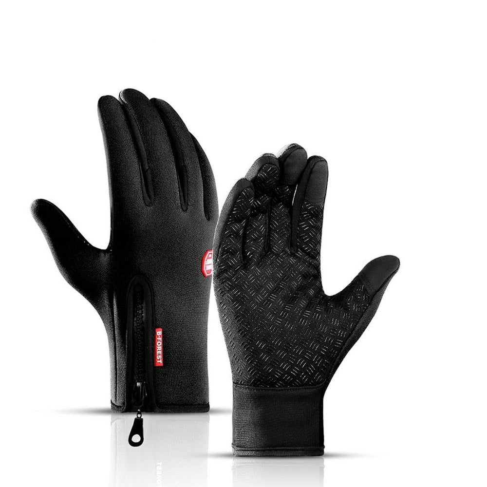 Varme unisex touchscreen handsker, ideelle som cykelhandsker, giver optimal kold vejrs beskyttelse.