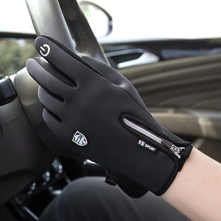 Smart unisex vinterhandske med USB-varme og touchscreen, perfekt til outdoor eventyr.