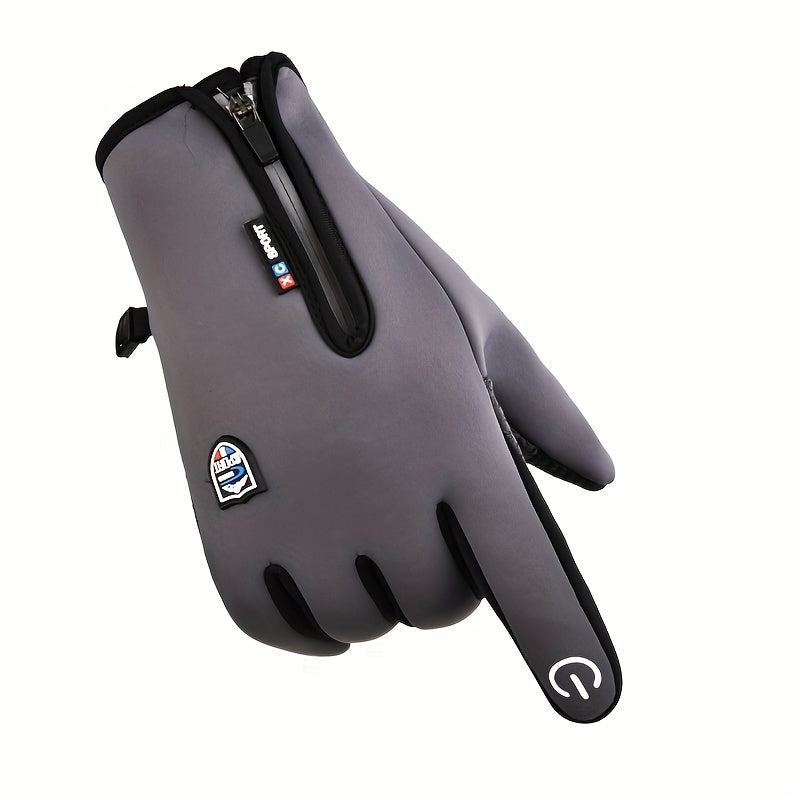 Opvarmede handsker til mænd og kvinder, perfekte til kolde dage med USB-varme og touchscreen.