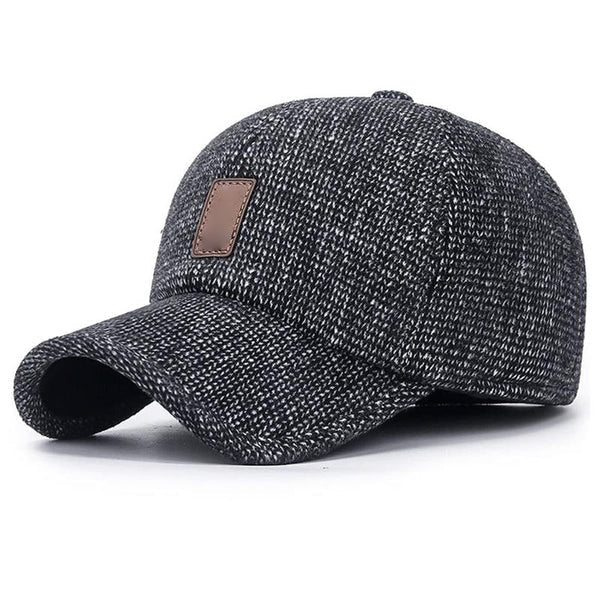 Kaffe unisex kasket, blød og varm med ørebeskyttelse, ideel til vinterbrug.