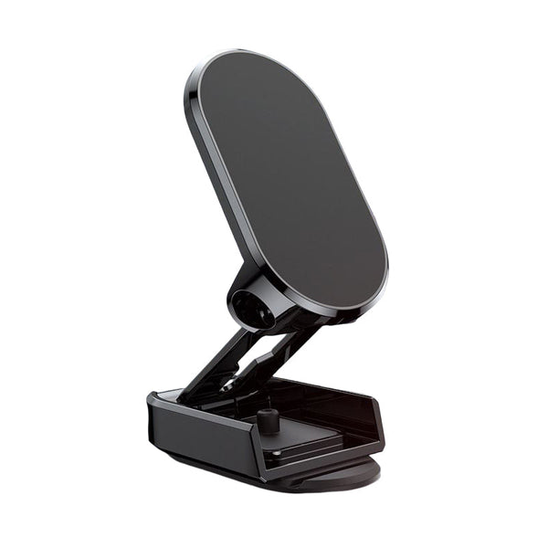 Nem montering af universal magnetisk mobilholder, hurtig og sikker fastgørelse i bilen.