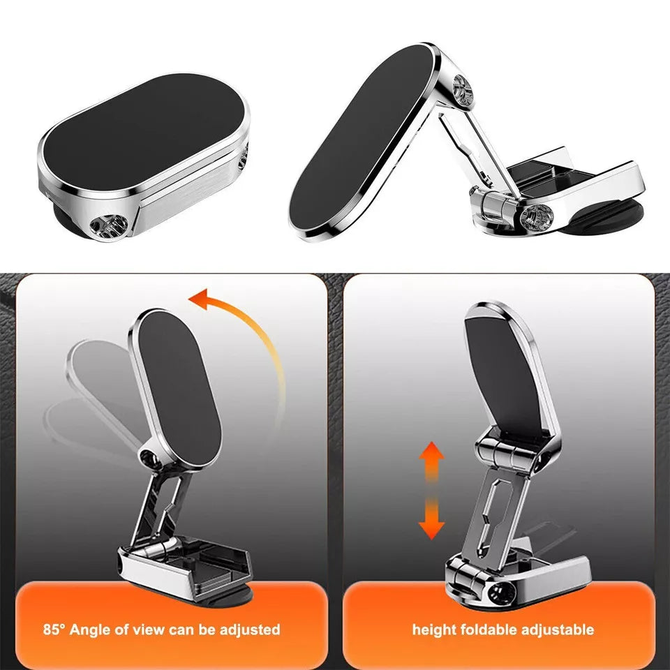 Sikker magnetisk mobilholder holder din smartphone stabil, selv på ujævne veje.