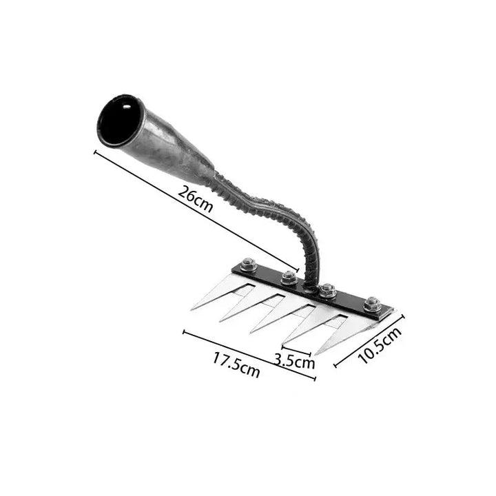 Gør havearbejdet lettere med denne ergonomiske og holdbare havehakke, der er en effektiv ukrudtsfjerner.