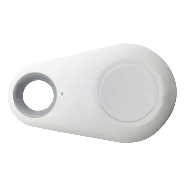 Smart GPS-tracker med Bluetooth-funktion, forbundet til mobilapp for nem sporing af din hund eller kat.