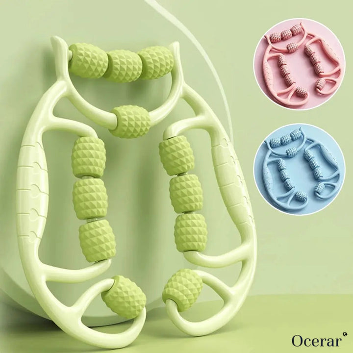 VelaFlex massagerulle til benmassage. Reducerer cellulite og forbedrer hudpleje for glatte ben.