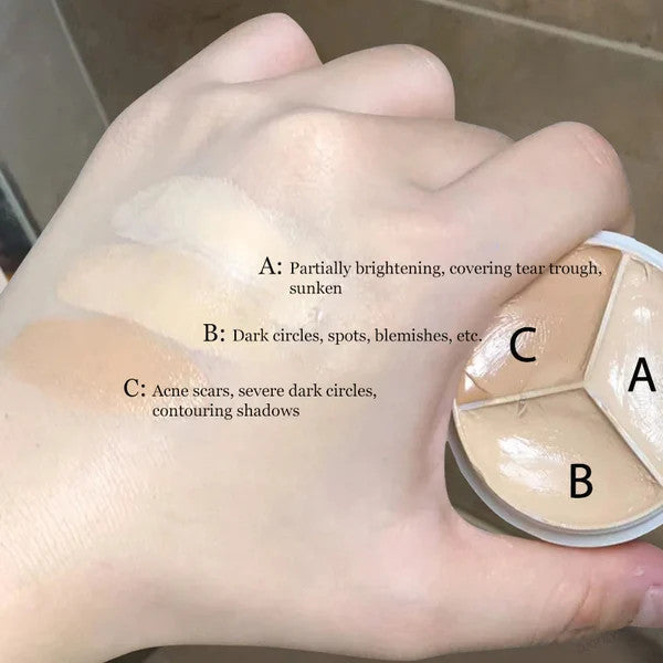 Kvinder makeup: VelvetAura CC creme som ansigtscreme og concealer. Jævn hudtone, anti-age, SPF 43.