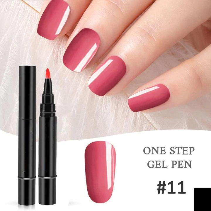 VelvetAura Gel Pen for en perfekt hjemmemanicure. Få smukke, holdbare gelnegle på ingen tid.
