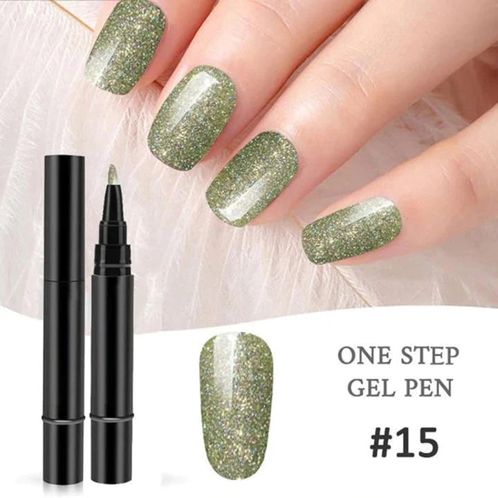 VelvetAura Gel Pen: Nem måde at få langtidsholdbare, glansfulde gelnegle på dine negle.