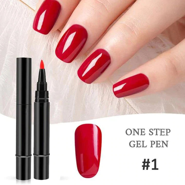Skab perfekte gelnegle med VelvetAura Gel Pen. Hurtig og langtidsholdbar hjemmemanicure.