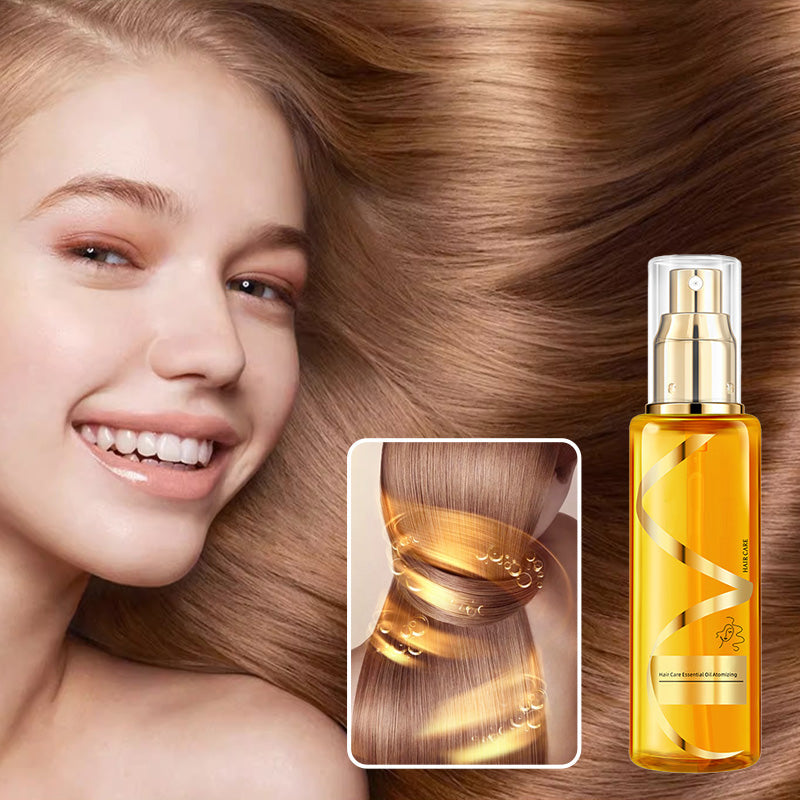 VelvetLuxe håreliksir: Fugtgivende hårpleje for silkeblødt og glansfuldt hår til kvinder. Reducerer krus.