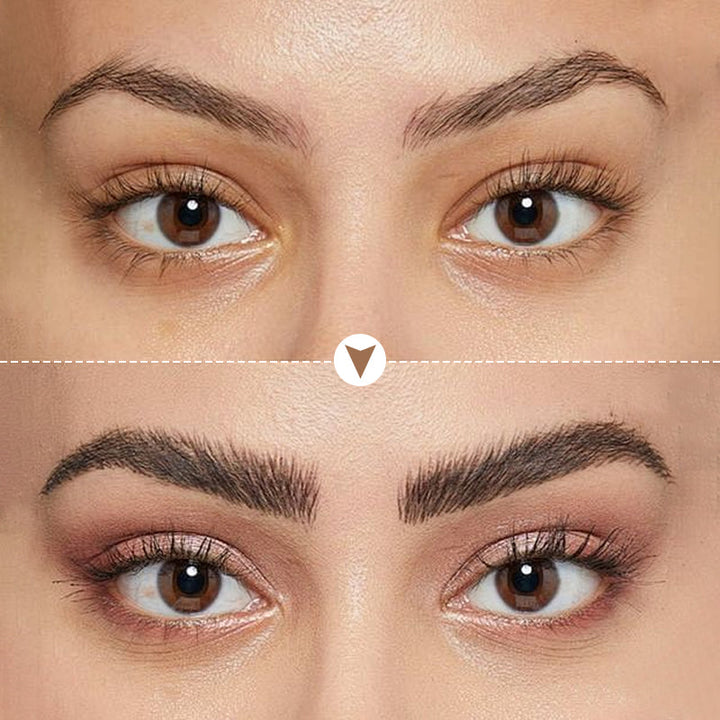 Nærbillede af VividMuse gel eyeliner sættets 10 strålende farver. Skab farverig, præcis og vandfast øjenmakeup.