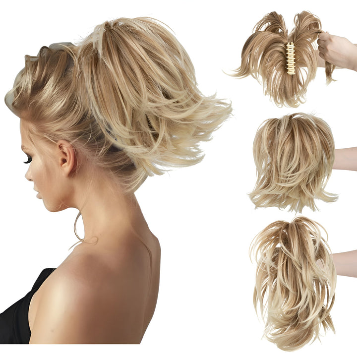 Få den perfekte frisure med VoluBloom hår wrap; skab volumen hurtigt og nemt.