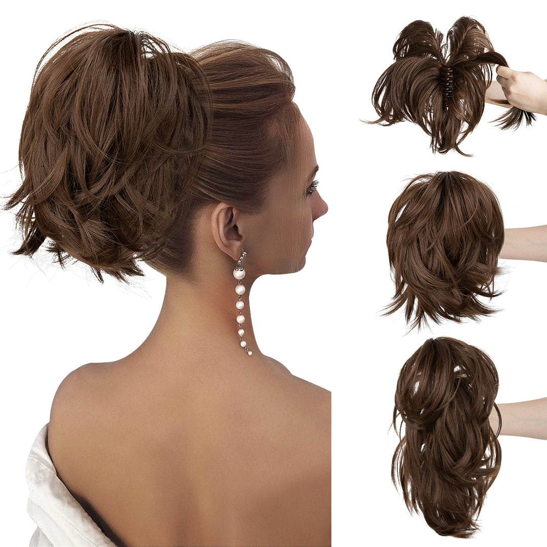 VoluBloom hår wrap giver øjeblikkelig volumen og et flot, naturligt look til din frisure.