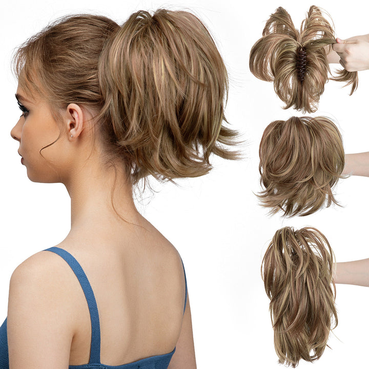 Volumen hår wrap, ideel for piger og kvinder, der ønsker hurtig og nem styling.