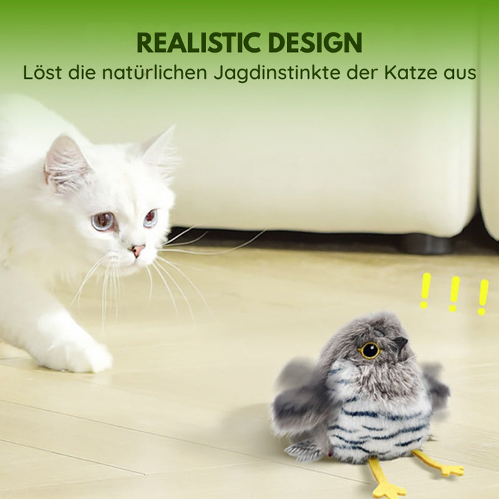 Realistisk WhisperBird fuglefigur, en smuk dekoration til hjemmet. Perfekt som nattelys.